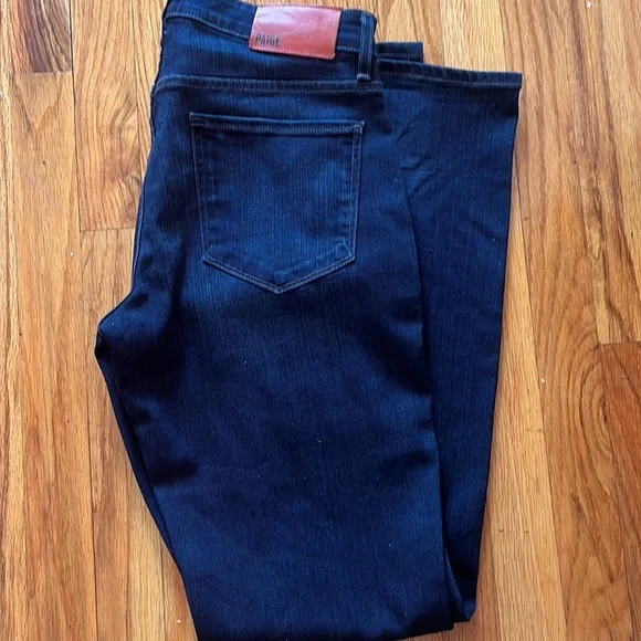 PAIGE dark wash  jeans LENNOX slim fit men size 30 - Picture 3 of 4